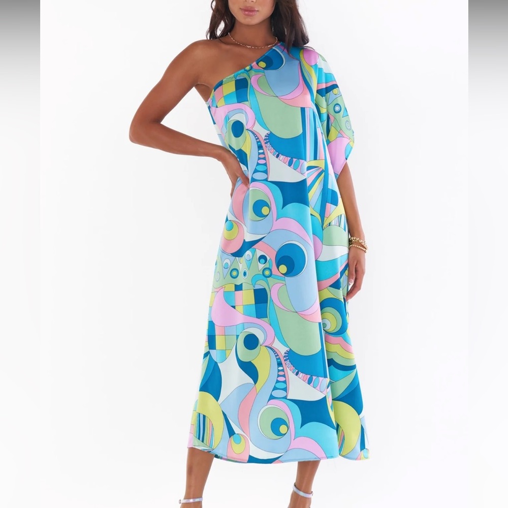 Show Me Your Mumu | Tropez Maxi {Go Go Luxe Satin}